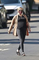 Pregnant EMMA ROBERTS Out Shopping in Los Angeles 11/19/2020