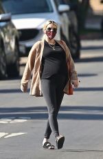 Pregnant EMMA ROBERTS Out Shopping in Los Angeles 11/19/2020