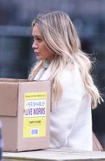 Pregnant HILARY DUFF on the Set of Younger in New York 11/17/2020