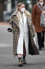 Pregnant HILARY DUFF on the Set of Younger in New York 11/17/2020