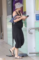 Pregnant JESINTA FRANKLIN Out and About in Sydney 11/17/2020