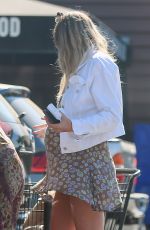 Pregnant JESSICA HART Out in Los Angeles 11/05/2020