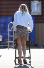 Pregnant JESSICA HART Out in Los Angeles 11/05/2020