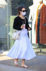 Pregnant KATHERINE MCPHEE Shopping for Baby Clothes in West Hollywood 11/09/2020