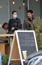 Pregnant LIV LO and Henry Golding Out in Los Angeles 11/07/2020