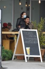 Pregnant LIV LO and Henry Golding Out in Los Angeles 11/07/2020