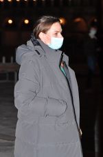 REBECCA FERGUSON on the Set of Mission: Impossible 7 in Venice 11/05/2020