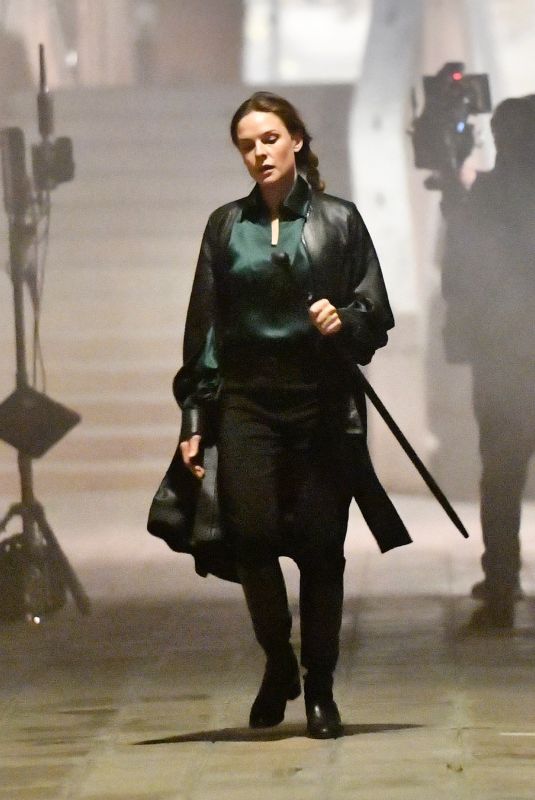 REBECCA FERGUSON on the Set of Mission: Impossible 7 in Venice 11/07/2020