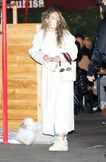 REBECCA GAYHEART Out for Dinner in Beverly Hills 11/10/2020