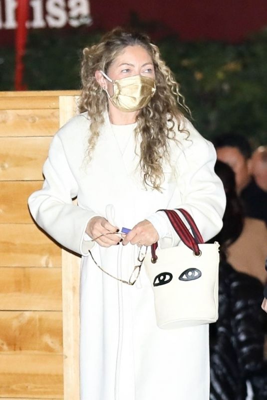 REBECCA GAYHEART Out for Dinner in Beverly Hills 11/10/2020
