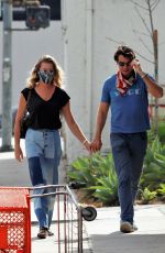 REBECCA ROMIJN Out for Lunch in Los Angeles 11/05/2020