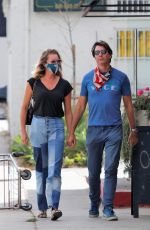 REBECCA ROMIJN Out for Lunch in Los Angeles 11/05/2020