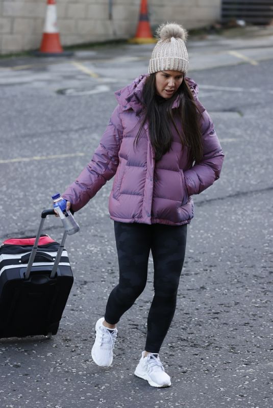 REBEKAH VARDY Arrives at a Training in Vardy Camp 11/28/2020