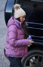 REBEKAH VARDY Arrives at a Training in Vardy Camp 11/28/2020