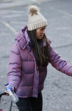 REBEKAH VARDY Arrives at a Training in Vardy Camp 11/28/2020