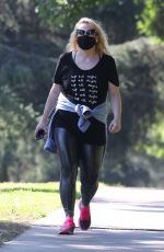 REBEL WILSON Out Hikinig in Los Angeles 11/11/2020