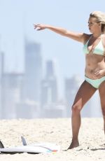 RENEE GRACIE and ELLIE JEAN COFFEY in Bikinis at a Beach on Gold Coast 11/23/2020