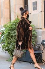 RIHANNA Arrives at Nomad Sky Bar in Los Angeles 10/31/2020