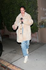 RIHANNA Leaves Giorgio Baldi in Santa Monica 11/11/2020