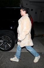 RIHANNA Leaves Giorgio Baldi in Santa Monica 11/11/2020