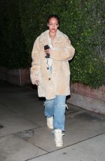 RIHANNA Leaves Giorgio Baldi in Santa Monica 11/11/2020