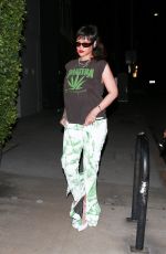 RIHANNA Out for Dinner at Giorgio Baldi in Santa Monica 11/17/2020
