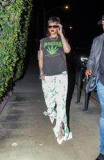 RIHANNA Out for Dinner at Giorgio Baldi in Santa Monica 11/17/2020
