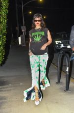 RIHANNA Out for Dinner at Giorgio Baldi in Santa Monica 11/17/2020