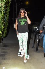 RIHANNA Out for Dinner at Giorgio Baldi in Santa Monica 11/17/2020
