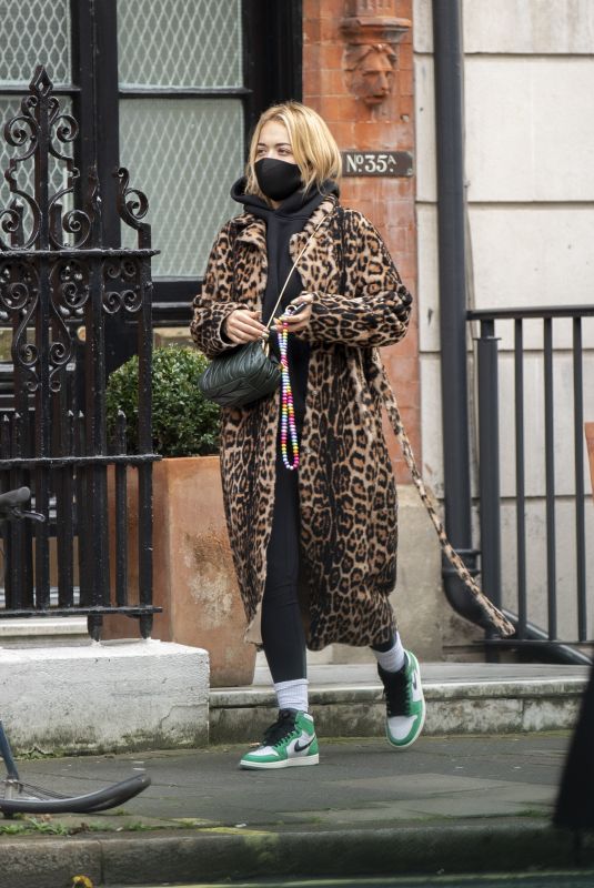 RITA ORA Out and About in London 11/18/2020