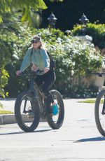 ROBIN WRIGHT and Clement Giraudet Out Bike Riding in Los Angeles 11/28/2020
