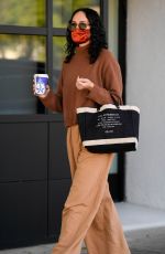 RUMER WILLIS Arrives at a Hair Salon in Beverly Hills 11/17/2020