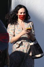 RUMER WILLIS Getting Her Nails Done in Los Angeles 11/15/2020