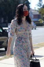 RUMER WILLIS Getting Her Nails Done in Los Angeles 11/15/2020