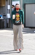 RUMER WILLIS Out for Coffee in West Hollywood 11/20/2020