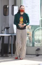 RUMER WILLIS Out for Coffee in West Hollywood 11/20/2020