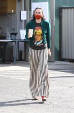RUMER WILLIS Out for Coffee in West Hollywood 11/20/2020