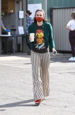 RUMER WILLIS Out for Coffee in West Hollywood 11/20/2020