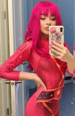 SABRINA CARPENTER Getting Ready for Halloween – Instagram Video and Photos 10/31/2020