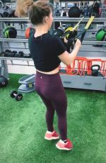 SAMMI HANRATTY Workout at a Gym - Instagram Photos 11/26/2020