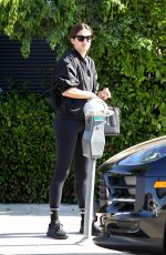 SARA SAMPAIO Arrives at Dogpound Gym in West Hollywood 11/18/2020