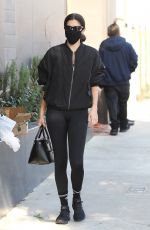 SARA SAMPAIO Arrives at Dogpound Gym in West Hollywood 11/18/2020