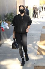 SARA SAMPAIO Arrives at Dogpound Gym in West Hollywood 11/18/2020