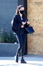 SARA SAMPAIO Arrives at Dogpound Gym in West Hollywood 11/18/2020