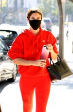 SARA SAMPAIO at a Gym in West Hollywood 11/17/2020