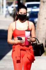 SARA SAMPAIO at a Gym in West Hollywood 11/17/2020