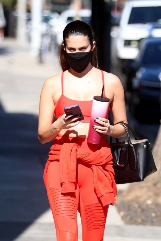 SARA SAMPAIO at a Gym in West Hollywood 11/17/2020