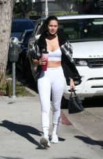 SARA SAMPAIO Heading to a Gym in Los Angeles 11/13/2020
