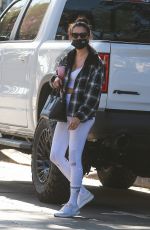 SARA SAMPAIO Heading to a Gym in Los Angeles 11/13/2020