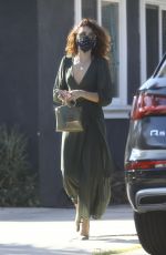 SARAH HYLAND Arrives at a Birthday Party in Los Angeles 11/19/2020